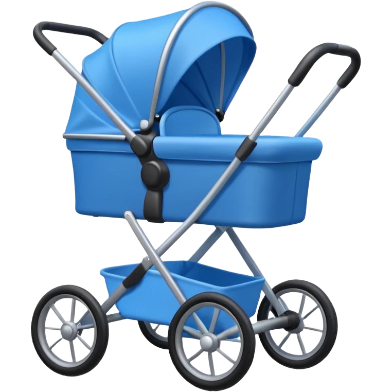 blue stroller emoji