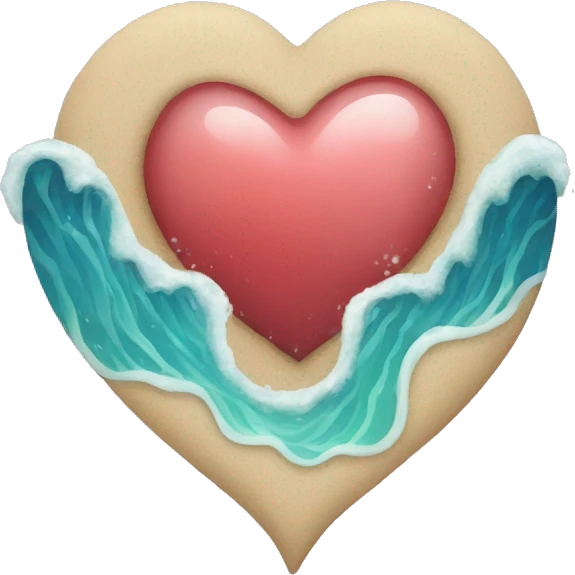 Ocean heart  emoji