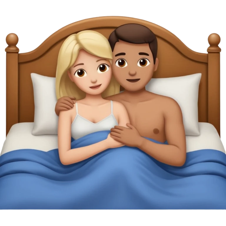 In bed Freaky sexy emoji male and female fucking emoji