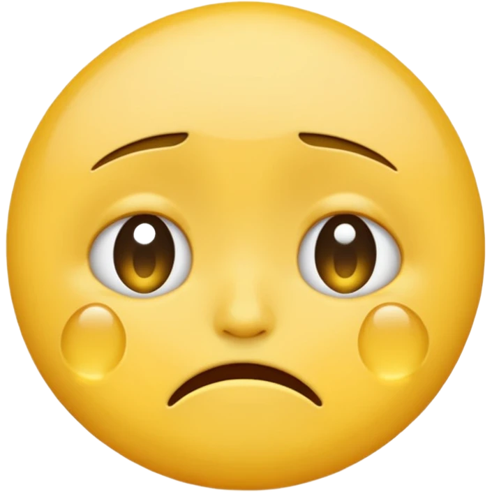 crying face emoji, expressive and clear emoji