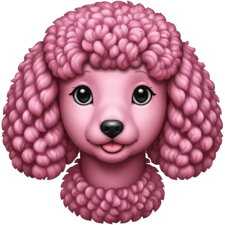 Poodle Rosa emoji
