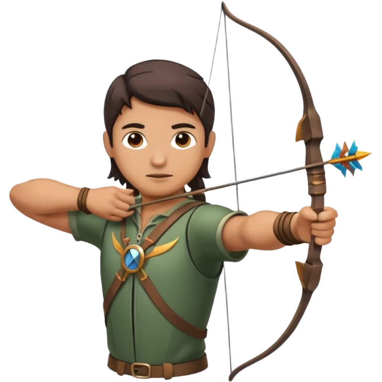 archer bow emoji