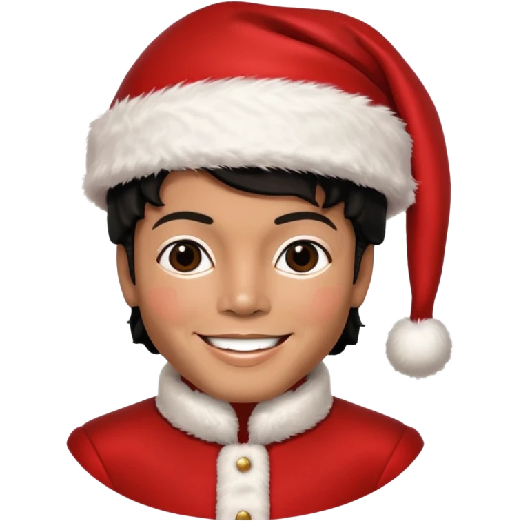 Emojis de Michel jackson navideño emoji