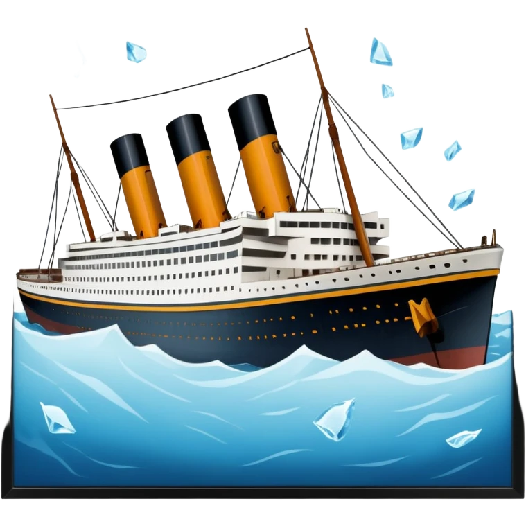 titanic panic emoji