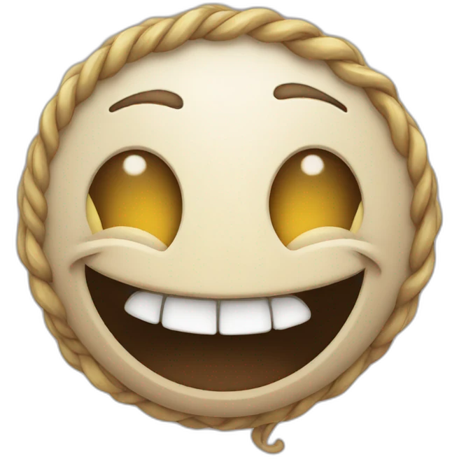 a twisted smiler emoji