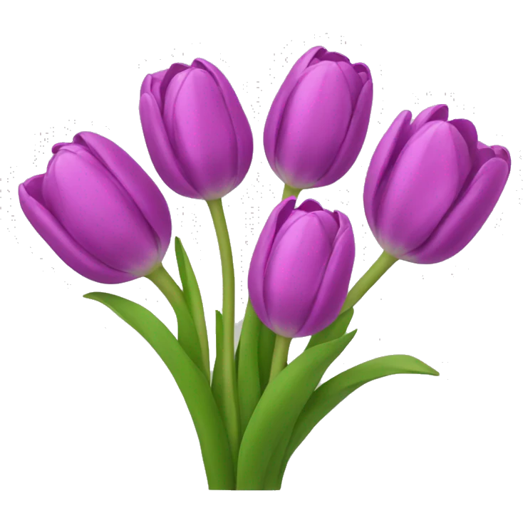 tulip bouquet  emoji