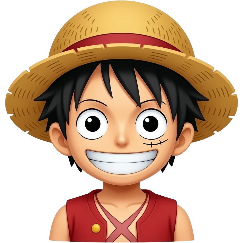 make monkey d luffy so I can copy and paste on to a text so I can  say my name is luffy is my name emoji