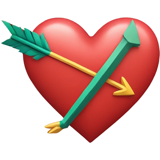heart with an arrow  emoji