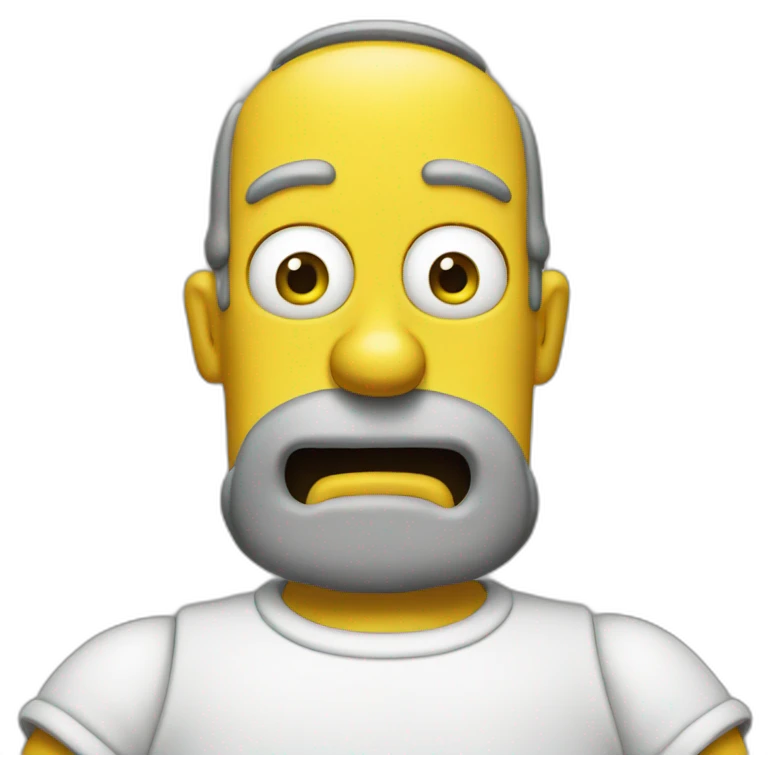 Homer simpsom emoji