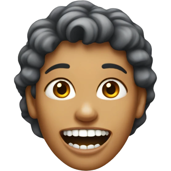 Lady with thousands of teeth emoji