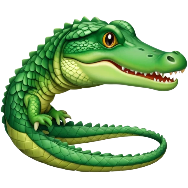 Bombordirocrocodilo emoji