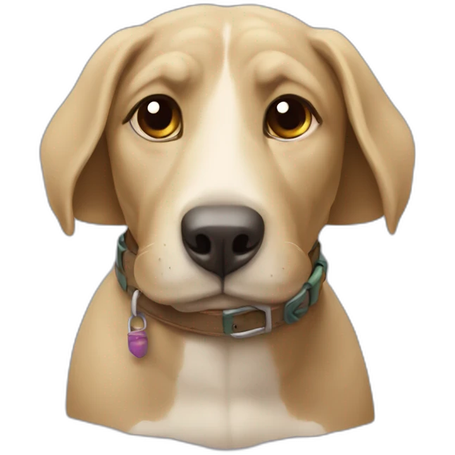 Tortue sur un chien emoji