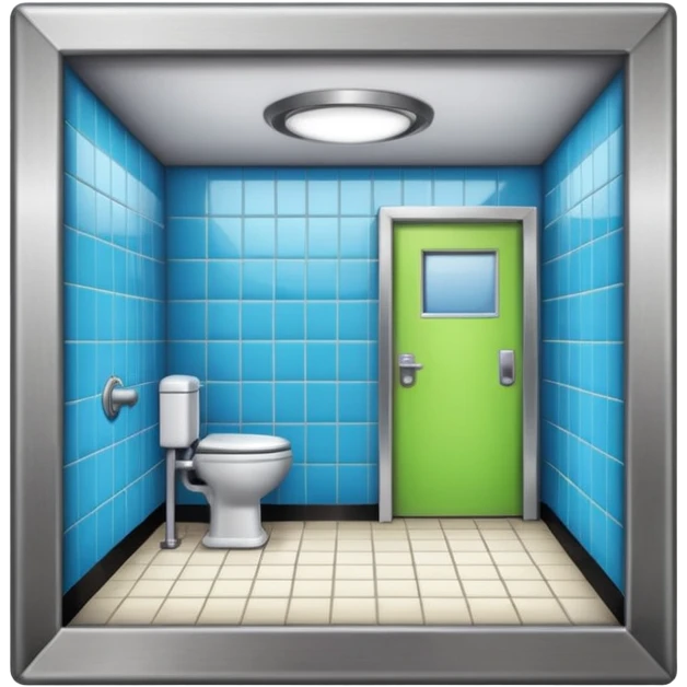 public restroom emoji
