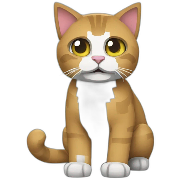 cat minecraft emoji