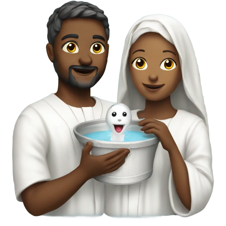 Baptism of a child emoji