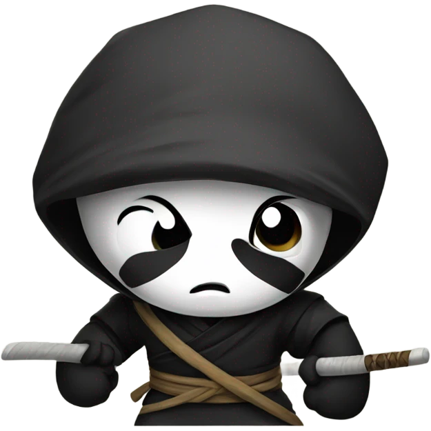 Ninja panda emoji