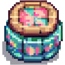 bandage, small and detailed pixel art style emoji