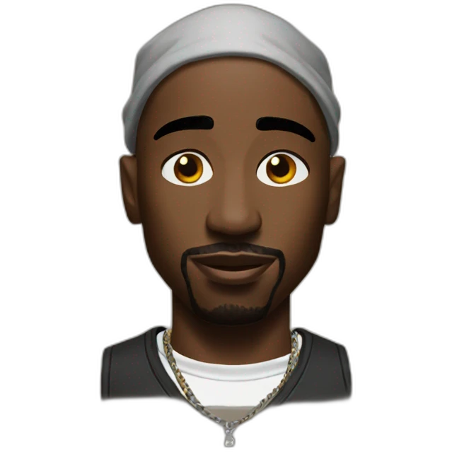 Tupac emoji
