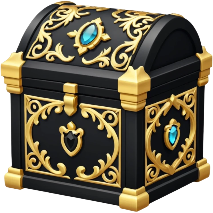 black pandoras box emoji
