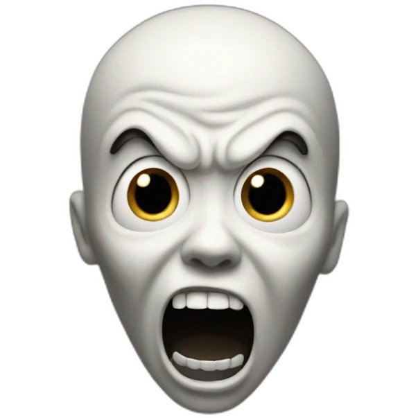 Scream emoji