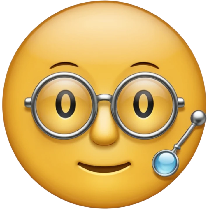 monocle empty emoji