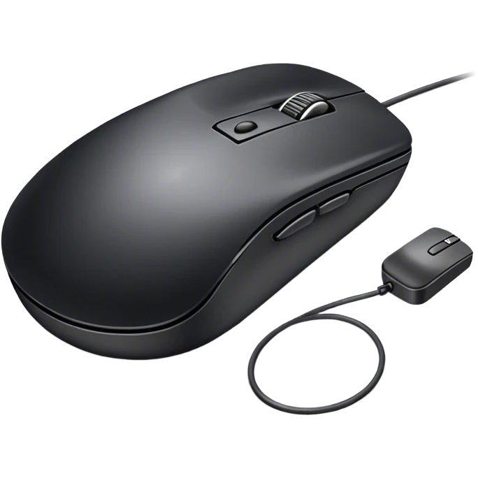 computer mouse and keyboard emoji
