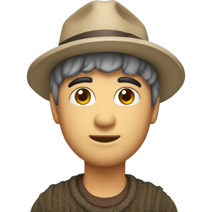 john karony with wool hat emoji