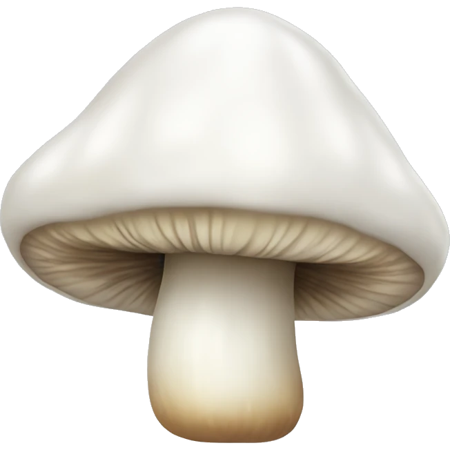 white one mushroom emoji