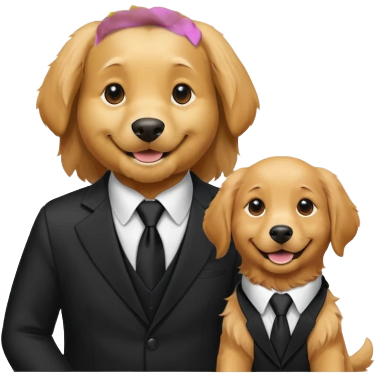 Dog Meeting and Trial emoji
