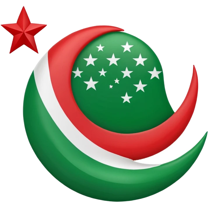 чеченский флаг emoji