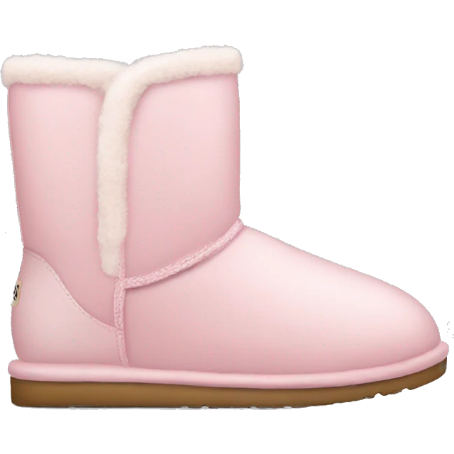 light pink uggs emoji