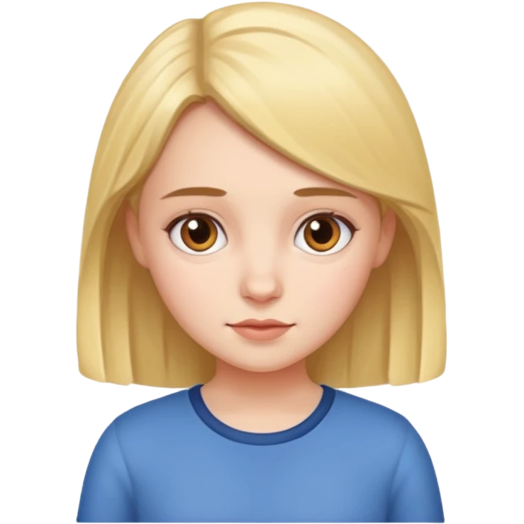 девушка показывает матильду emoji
