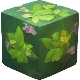 nature healing cube emoji