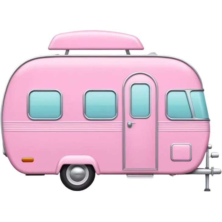 pink caravan emoji