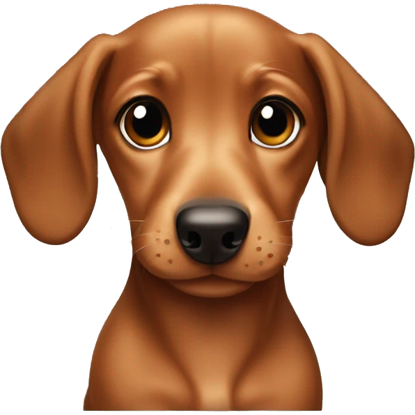 Daschund puppy  emoji