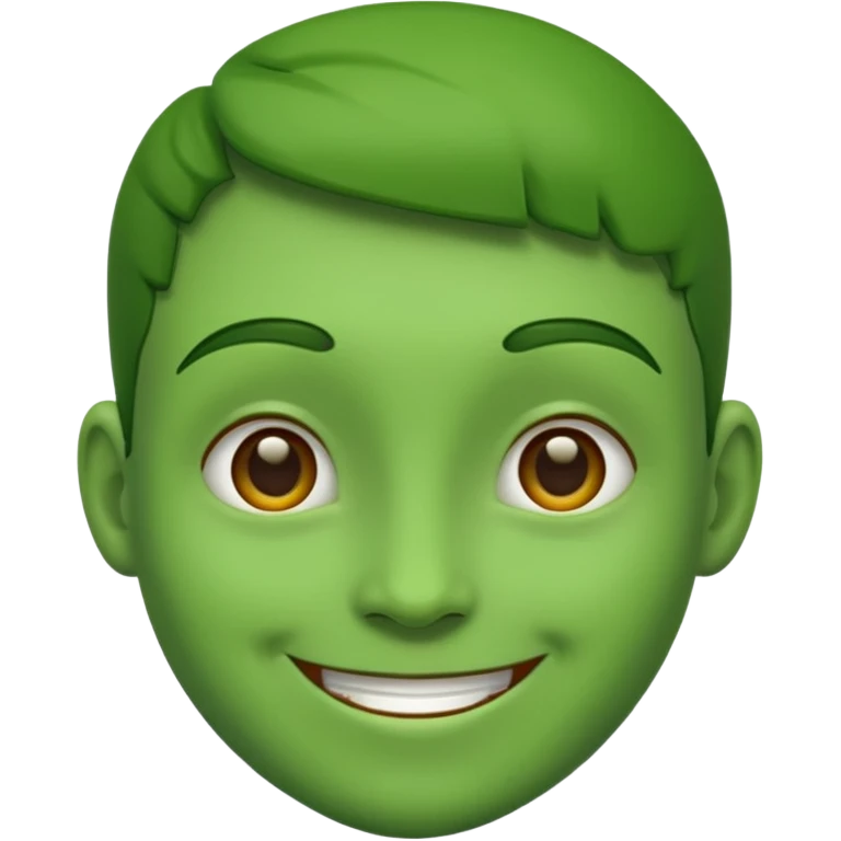 :face-green-smiling: emoji