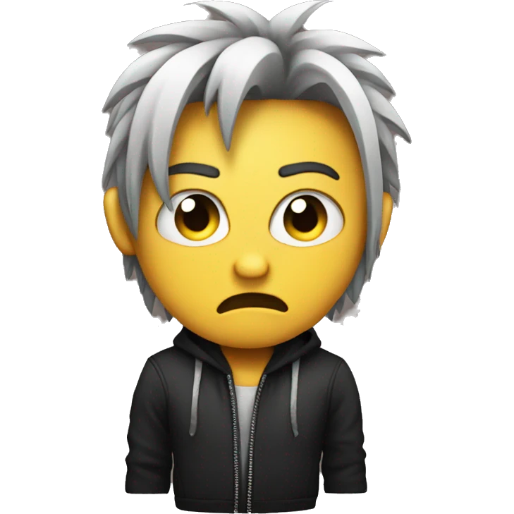 an emo angry emoji emoji