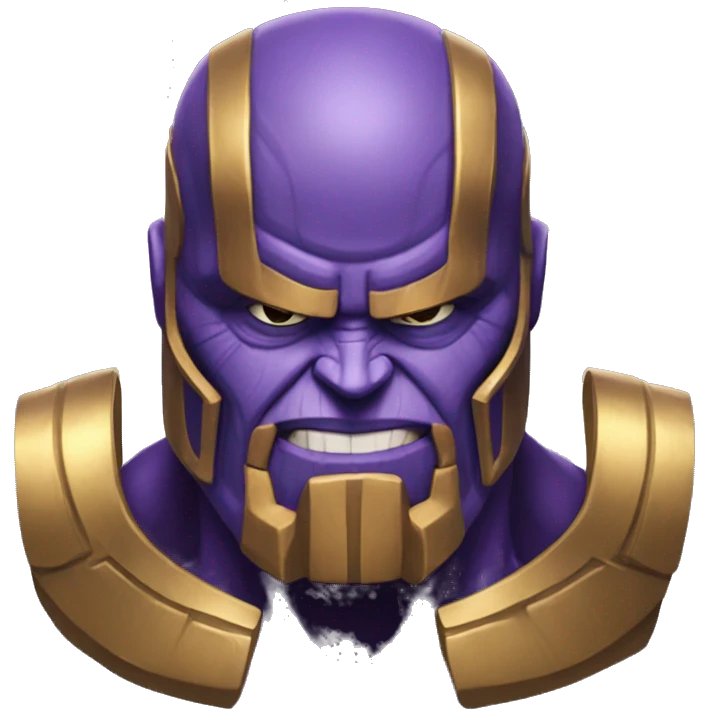 THANOS WITH SHIELD emoji