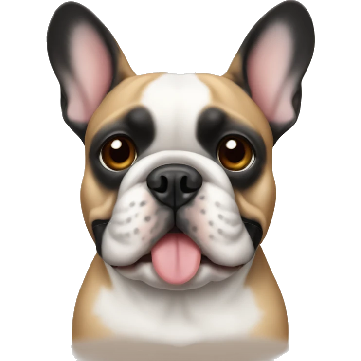 French bulldog  emoji