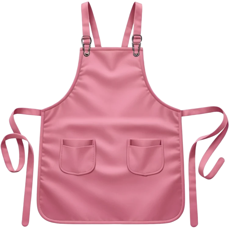 pink apron emoji