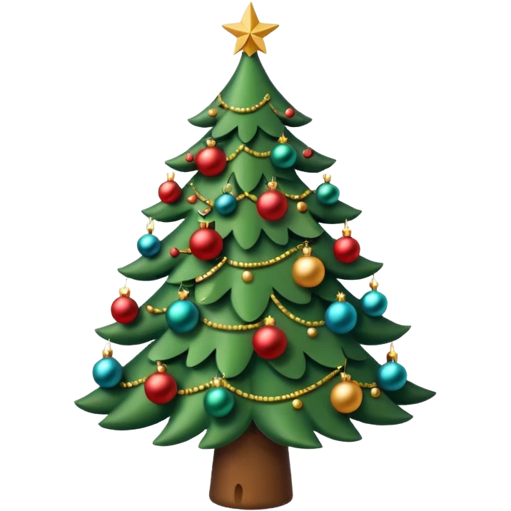 christmas tree emoji