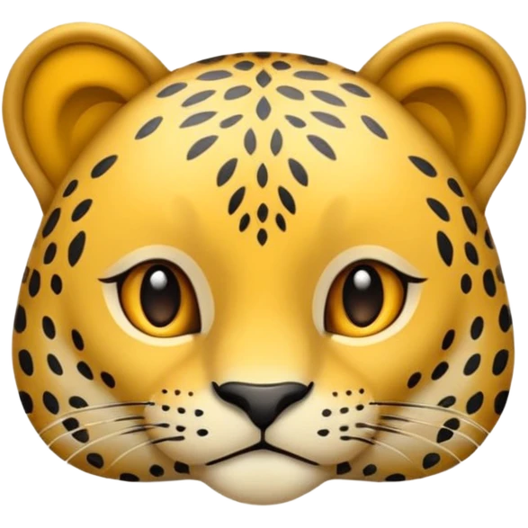 Leopar desenli kurdele altın rengi olsun  emoji