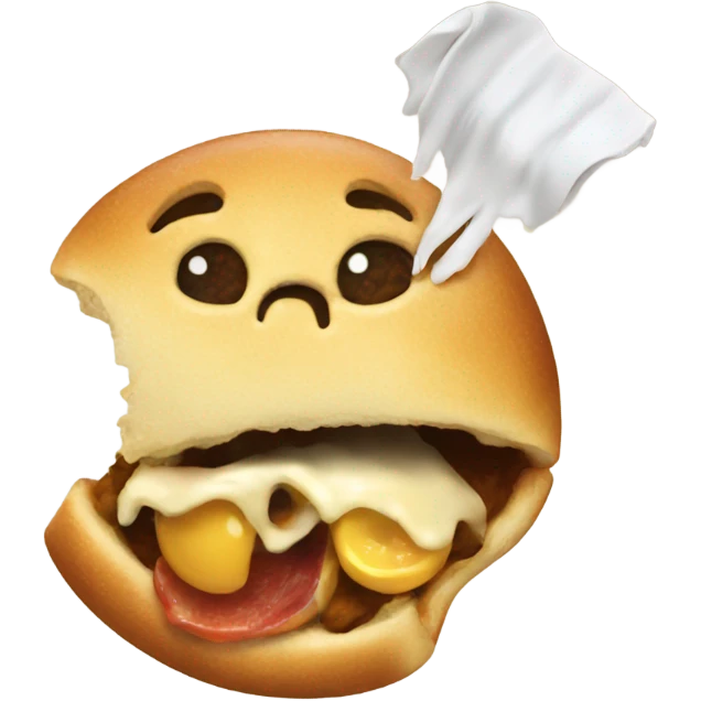 Devouring food emoji