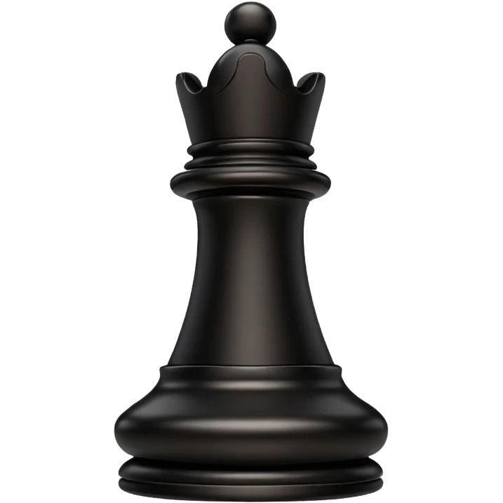 black chess pieces, rook piece emoji
