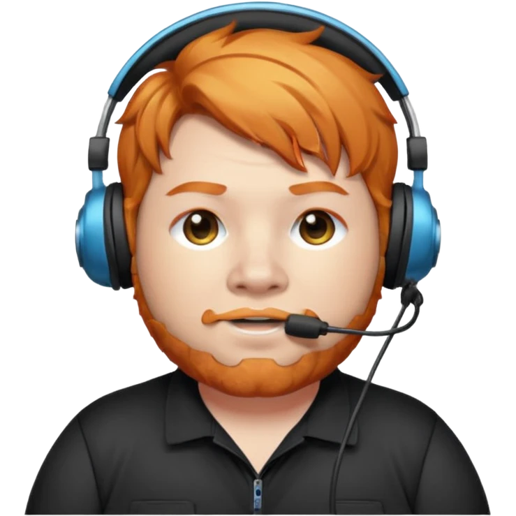CaseOh, the fat ginger streamer emoji