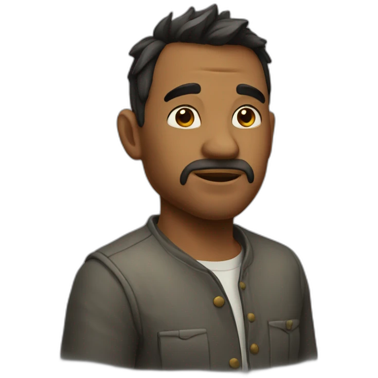 Sanglier choqué emoji