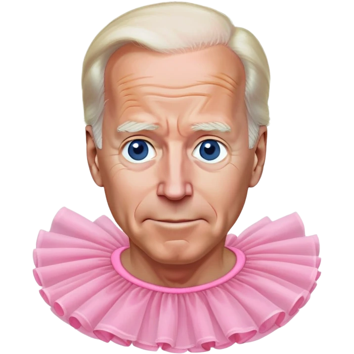 Joe Biden in a tutu emoji