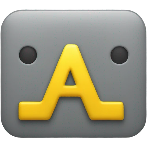 make me an yellow and grey emoji that says XP in bold letters emoji