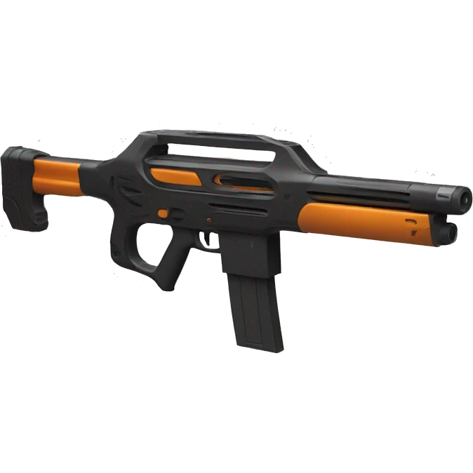 futuristic shotgun emoji