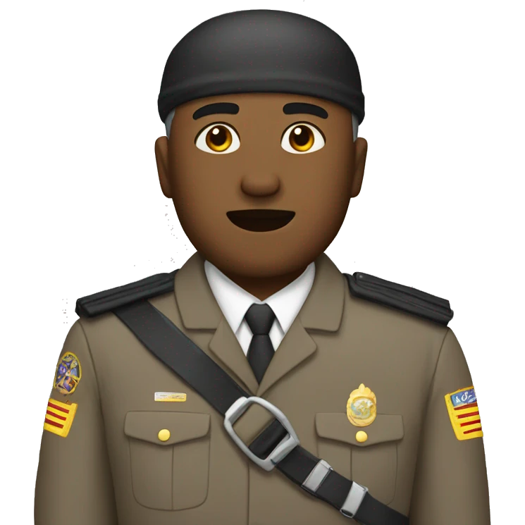 reminding a chief named Hepe to wear a seatbelt emoji